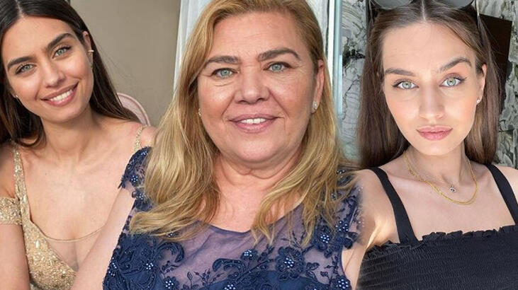 Amine Gülşe'nin annesinine olan benzerliği dikkat