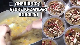 Amerika'daki Türk Camilerinde Aşure İkramı