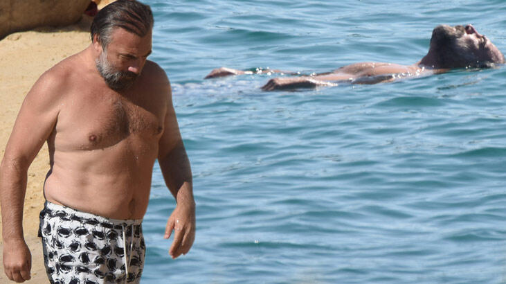 Oktay Kaynarca'nın tatil keyfi