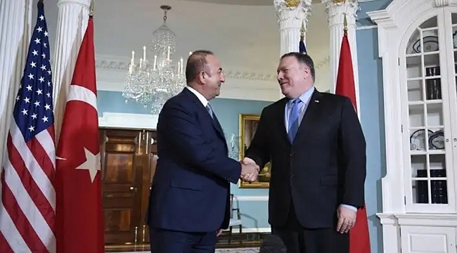 Dışişleri Bakanı Çavuşoğlu, Pompeo ile Görüştü