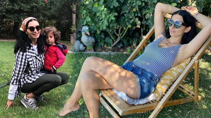 Başak Sayan'ın doğa ile iç içe yeni hayatı