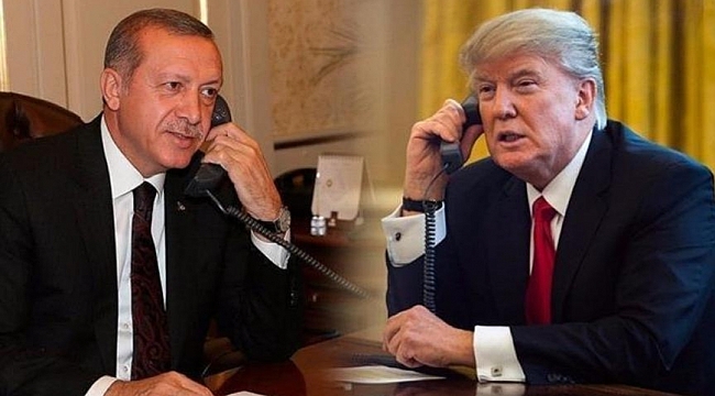 Erdoğan ile Trump Telefonda Görüştü