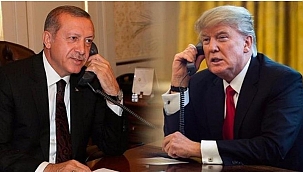 Erdoğan ile Trump Telefonda Görüştü