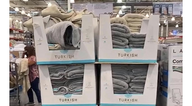 Türk Havlusu Costco'da