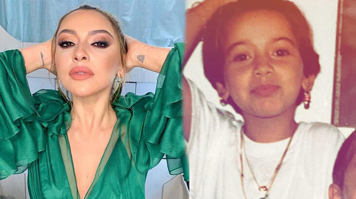 Hadise takipçilerini geçmişe götürdü