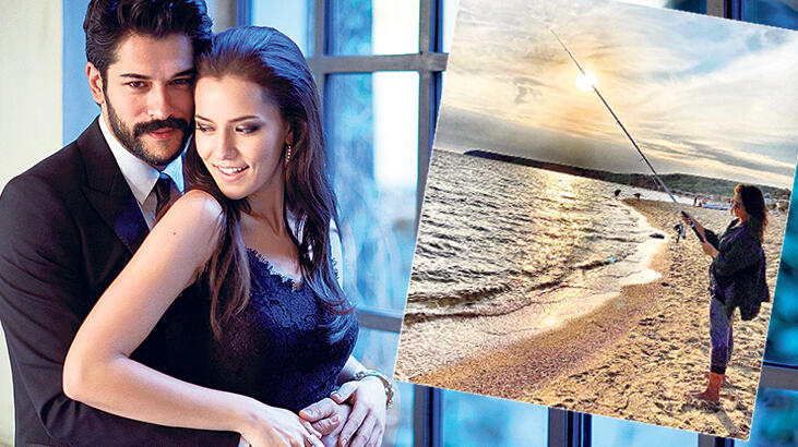 Burak Özçivit-Fahriye Evcen çifti Keşan'da tatilde