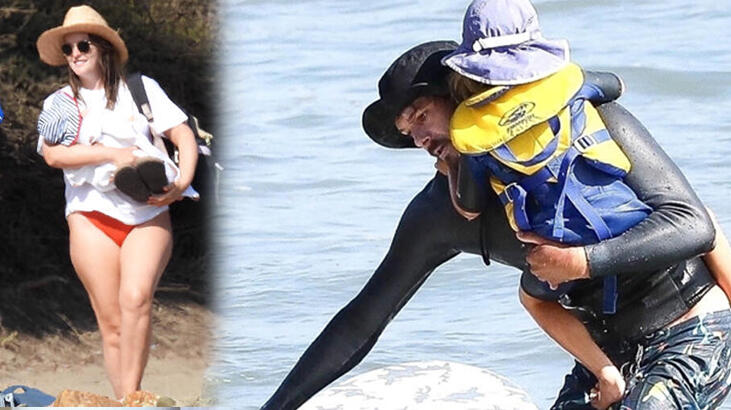 Leighton Meester ve Adam Brody'nin çocuklarıyla pl