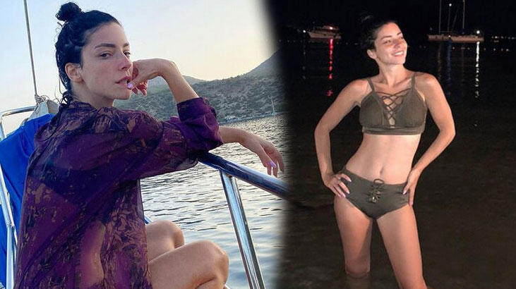 Merve Boluğur'dan tatil pozları!