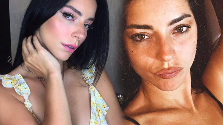 Merve Boluğur ayaklarını paylaştı