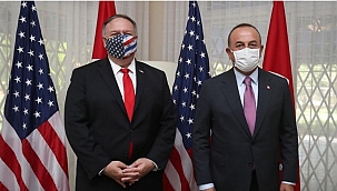 Çavuşoğlu, Pompeo ile Görüştü