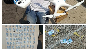 Drone ile Esrar Yağmuru