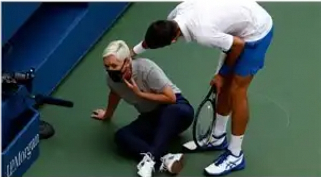 Novak Djokovic Us Open'dan Diskalifiye Oldu