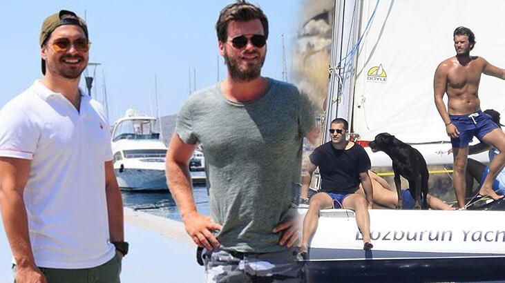 Kıvanç Tatlıtuğ ve Çağatay Ulusoy'un balık sevdası