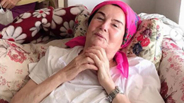 Fatma Girik'ten beyin ameliyatı sonrası ilk kare