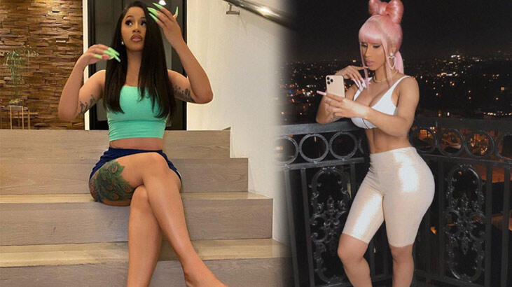 Cardi B. yanlışlıkla çıplak fotoğrafını paylaştı!
