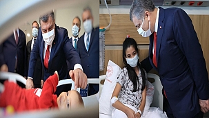 Bakan Koca Bursa'da incelemelerde bulundu