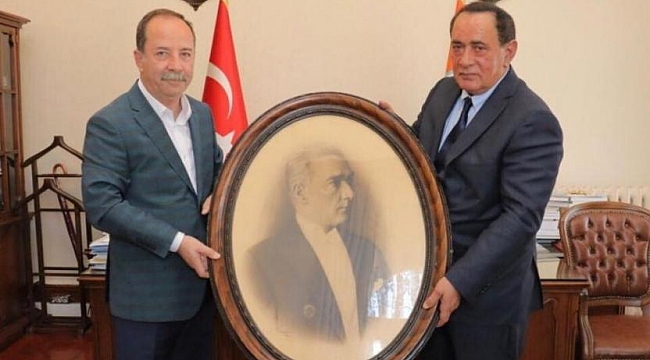 Başkandan Çakıcı'ya ne hediye edildi?