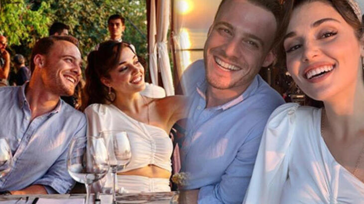 Hande Erçel ve Kerem Bürsin'den evlilik sorusuna ş