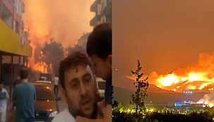 Hatay yangını bir türlü söndürülemiyor.