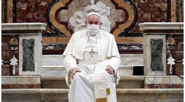 Pope Wears Mask First Time