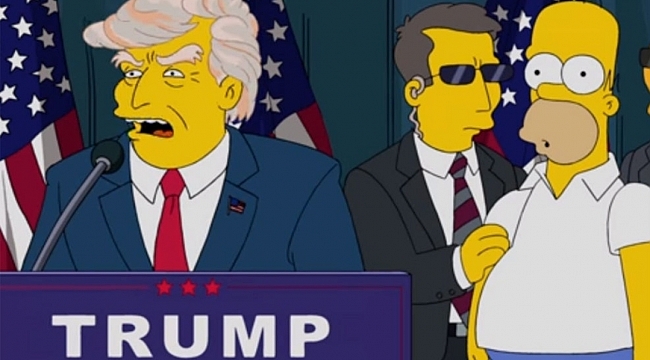 The Simpsons' dan "Trump'a Oy Vermeyin"Mesajı