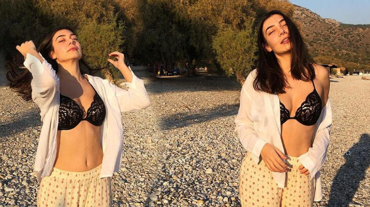 Birsu Demir'in pozlarına beğeni yağdı