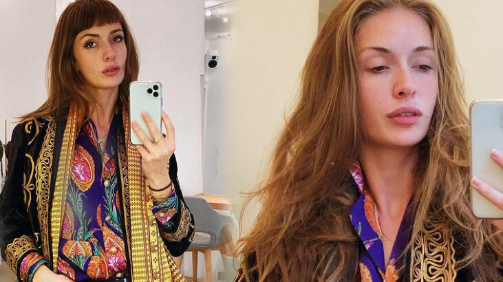 Yasemin Allen'in yeni tarzı şaşırttı