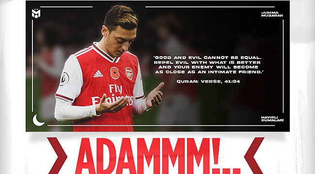 Özil'den İslamofobi'ye Karşı Çağrı