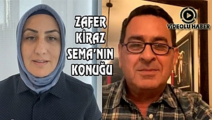 Zafer Kiraz Sema Bayrakdar'ın Konuğu Oldu