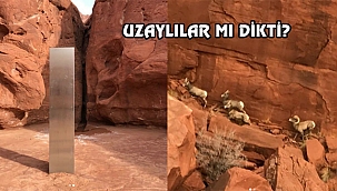 Utah'ta Gizemli Monolit
