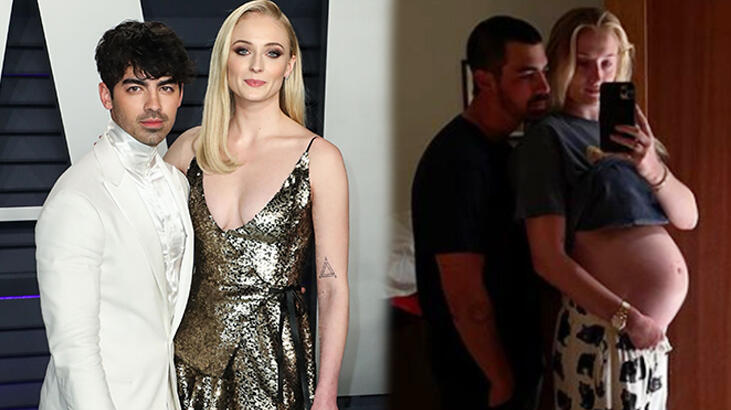 Sophie Turner hamilelik günlerini unutamadı