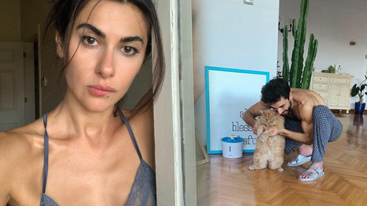 Nesrin Cavadzade sevgilisi Gökhan Alkan'ın ev hali
