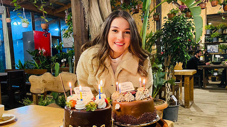 Gizem Güneş'e sette doğum günü sürprizi