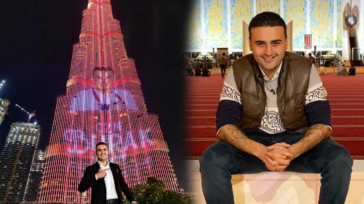 Dünyanın en yüksek gökdeleni Burc Khalifa'ya CZN B