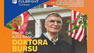 Aziz Sancar'dan Doktora Bursu