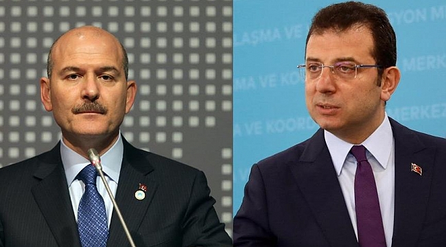 Bakan Soylu'dan Flaş İmamoğlu Açıklaması