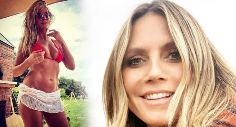 Heidi Klum: Çocuklarım pozlarımı çok açık buluyor!