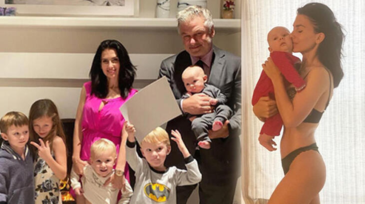 Hilaria Baldwin fit görüntüsüyle dikkat çekti