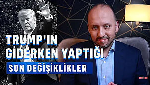 Göçmenlik Hukukunda Trump'ın Son Hamleleri...