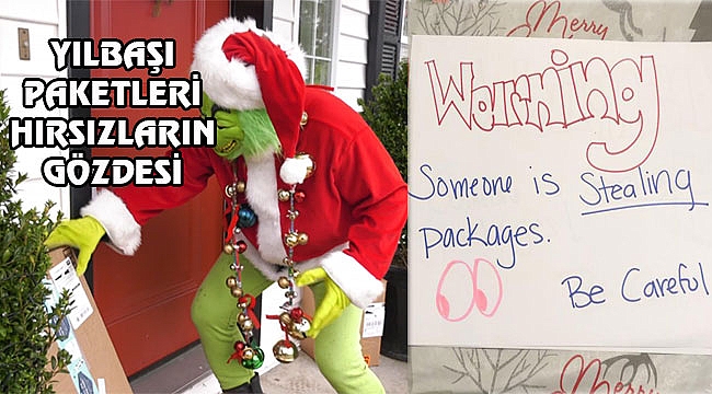 Hırsızlar Christmas Paketlerine Dadandı