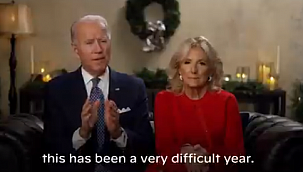 Joe Biden ve Eşi Covid-19'dan Ölenleri Andı