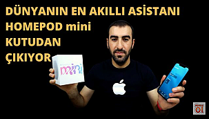 Mehmet Kızmaz, 'HomePod Mini'yi İnceledi...