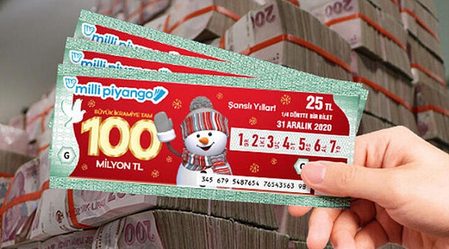 Milli Piyango Yılbaşı Bu Şanslı Numaraya Çıktı