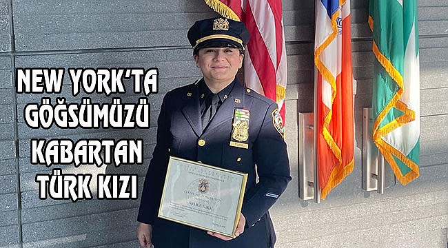 New York Polisi Melike Türk Terfi Etti