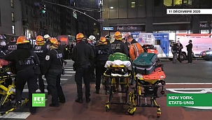 New York'ta Gösterici Siyahilere Araç Çarptı