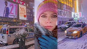 New York'ta Kar Manzaraları