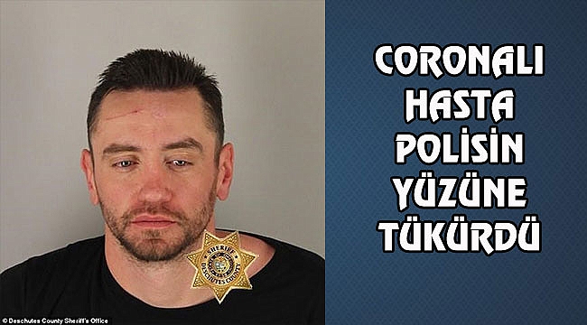Oregon'da Covidli Hasta Polise Tükürünce...