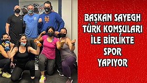 Paterson Belediye Başkanı Türklerle Spor Yapıyor