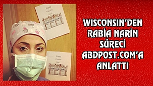 Wisconsin'de Türk Sağlıkçı Covid-19 Aşısı Oldu