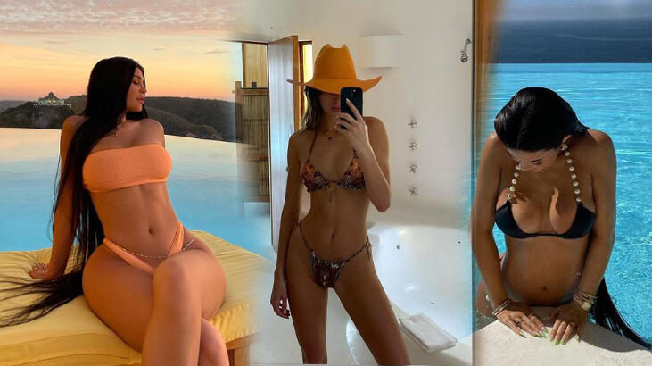 Kylie Jenner, 2021'in ilk lüks tatiline çıktı